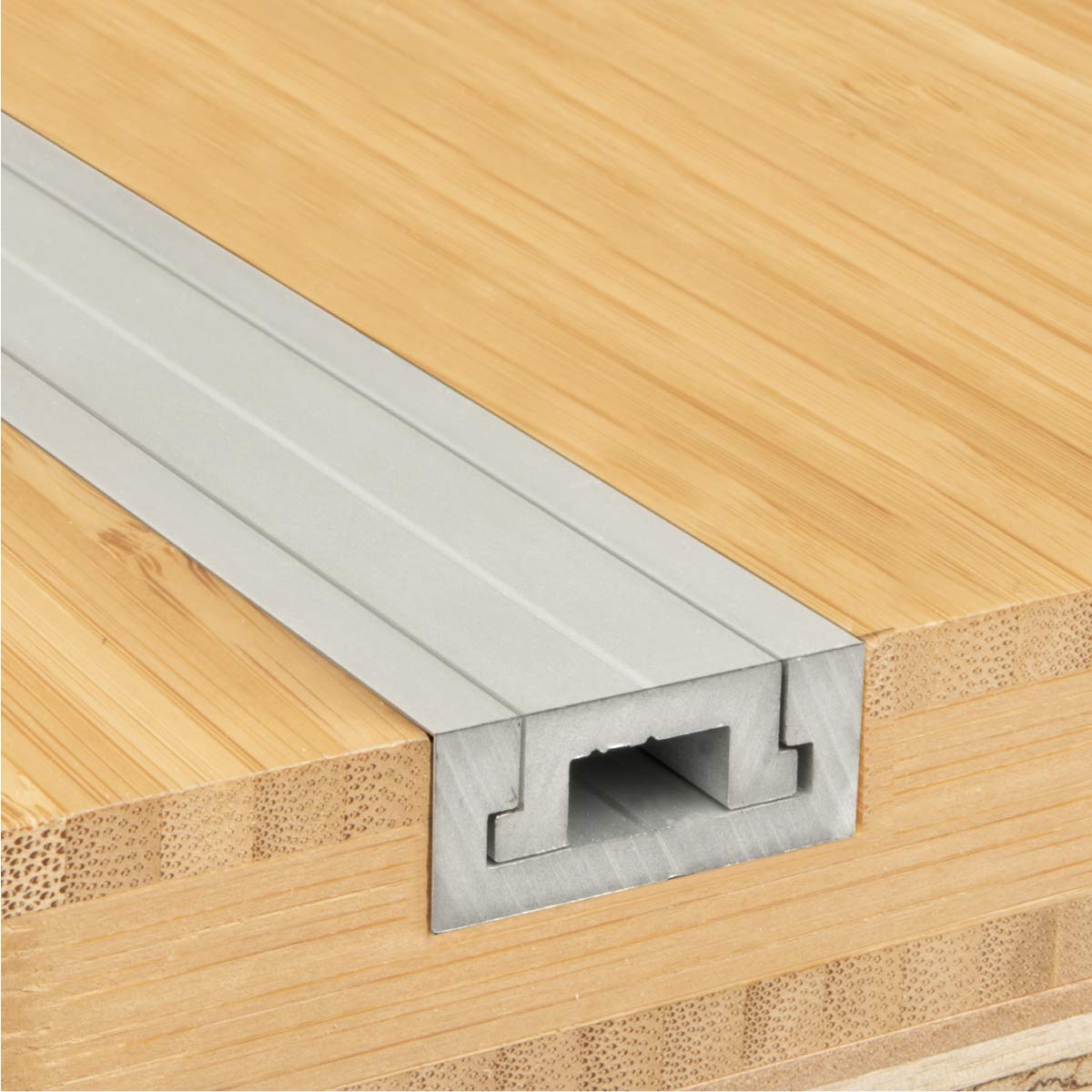 POWERTEC 71568 Miter T-Track with Miter T-Bar, 32-Inch - WoodArtSupply