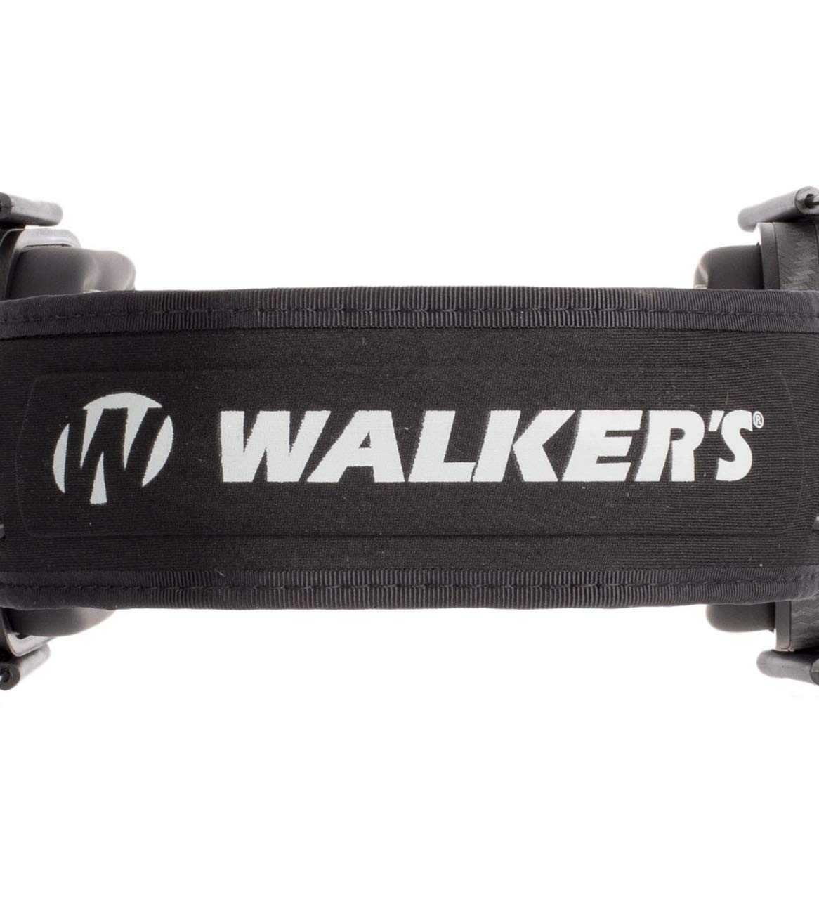 Walker's Razor Slim Passive Earmuff - Ultra Low-Profile Earcups - Black - WoodArtSupply