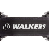 Walker's Razor Slim Passive Earmuff - Ultra Low-Profile Earcups - Black Walker's