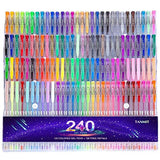 Gel Pens,Tanmit Gel Pens Set, 120 Colored Gel Pen plus 120 Refills for Adults Coloring Books, Drawing, Art Projects (No Duplicates) TANMIT