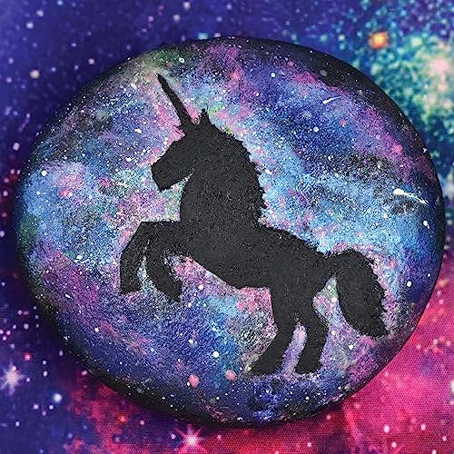 Craft Maker: Glow in The Dark Rock Painting - DIY Box Set for Adults, Neon & Glowing Paint Included, Unique Easy-to-Follow Projects, Arts & Crafts Hinkler