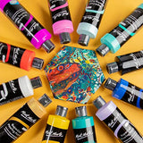 MONT MARTE SuperCell Pouring Paint 240ml - Fuchsia MONT MARTE