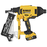 DEWALT 20V MAX* XR Crown Stapler, Cordless Fencing Kit, 9GA (DCFS950P2) DEWALT