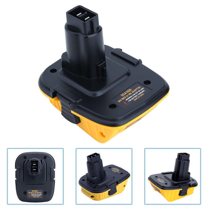 DCA1820 Adapter Compatible with Dewalt 18V Battery Tools, Compatible with Dewalt 20V Max Lithium Battery DCB203 DCB204 to 18V XRP NiCad NiMh - WoodArtSupply