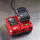 SKIL PWR CORE 20 Brushless 20V 1 Inch Stroke Jigsaw Includes 2.0Ah Lithium Battery with PWR ASSIST USB and PWR JUMP Charger - JS820202 Skil