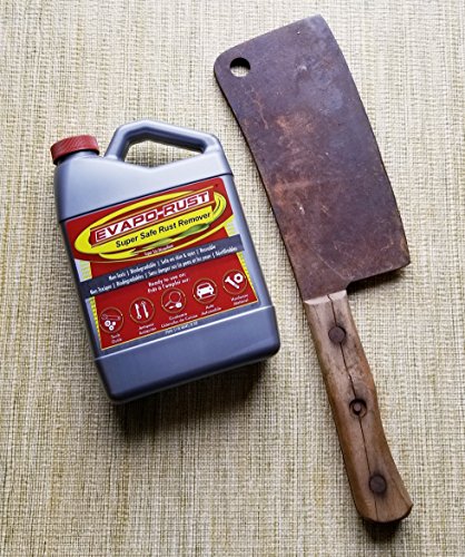 CRC Evapo-Rust, Heavy-Duty Rust Remover, Reusable, Acid-Free, Non-Corrosive, Water-based, 32 oz, Removes Rust to Bare Metal Evapo-Rust