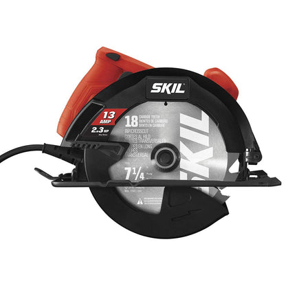 Skil 5080-01 13-Amp 7-1/4" Circular Saw, Red - WoodArtSupply