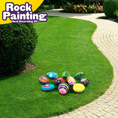 Rock Painting Kit - Craft Kit for Kids 6+