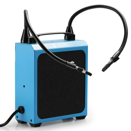 SainSmart Solder Fume Extractor Smoke Absorber with Flexible Magnetic Soldering Arms for Soldering DIY Working Station, 4 PCS Carbon Filter SainSmart