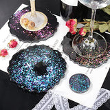 LET'S RESIN Chameleon Chunky Flakes, Resin Supplies-8 Color Intense Colorshift Pigment Powder for Resin Crafts/Tumblers, Chrome Powder Iridescent LET'S RESIN
