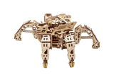 UGEARS Hexapod Explorer 3D Puzzle - Mechanical Spider Robot with Powerful Spring Motor - 3D Wooden Puzzles for Adults and Kids 3D Puzzles Wooden UGEARS