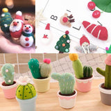 JUPEAN Needle Felting Kit, Wool Roving (5g/Color), Complete Needle Felting Starter Kit with Basic Felt Tools and Supplies Wool Fibre Spinning Craft JUPEAN