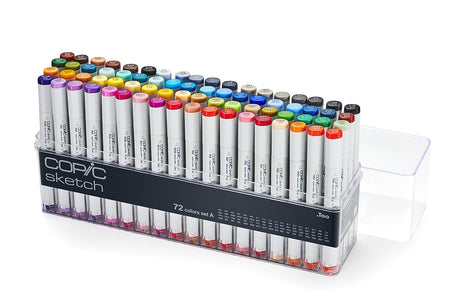 Copic, 72-Color Sketch Marker Set, Multi Count Copic