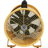 Strongway 16in. Utility Blower - 4/5 HP, 3860 CFM Yellow Strongway