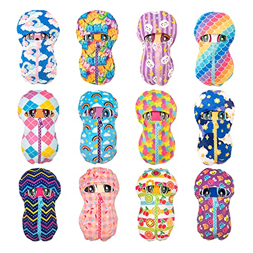 Scentco OMG Snuggle Me! Bedtime Buddies (Sleeping Bag Series), Scented Surprise Collectible 10 inch Plush Toys (Mystery Blind Bag) Scentco