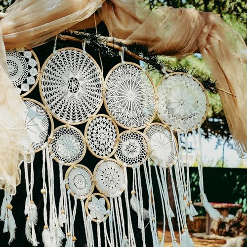 uxcell 50Pcs 60mm(2.4-inch) Natural Wood Rings, Unfinished Wooden Pieces Circle Ornaments Wreath Frame Ring for Home Decor, DIY Crafting uxcell