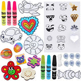 JOYIN 62 Pcs Arts and Craft Supplies for Kids - Painting Gift, Birthday Parties and Family Crafts JOYIN