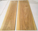 Pack of 2 Black Ash 1/4" Thick, Up to 6" Wide, 24" Long. You Choose Width. Thin Solid Wood Lumber Made by Wood-Hawk (1/4 x 3 x 24) Wood-Hawk