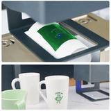 Frddiud Laser Engraving Marking Color Paper, 2 PCS Green Marking Paper, 15.3" x 10.4" Laser Engraving Paper for Fiber Laser Marking and Engraving, Frddiud