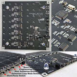 iCubeSmart 3D Led Cube Light DIY Kit with 3D Animation Editing Software Squared LED 8x8x8 Electronic Toy for Children and Teenagers Learning iCubeSmart