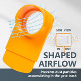 POWERTEC 70315 2-1/2-Inch Dust Collection Fittings Kit w/Connectors, Blast Gates and Clamps – Three Machine Set-Up POWERTEC