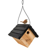 Nature's Way Bird Products CWH1 Cedar Wren House, 8" x 8.875" x 8.125", standard, Brown Nature's Way Bird Products