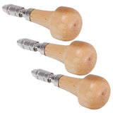 Graver Type Chuck Pin Vise, Professional 3 Set Pin Vise Graver Type Chuck Single End Lock Nozzle Gold Jewelry Production Making Tool For Carving DIY Pissente