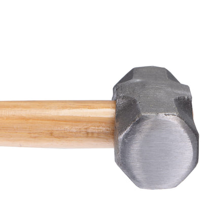 HARFINGTON 1070g Double Face Sledge Hammer Engineer Hammer with 12.2" Wood Handle Forged Steel Head for Home Industry Woodworking - WoodArtSupply