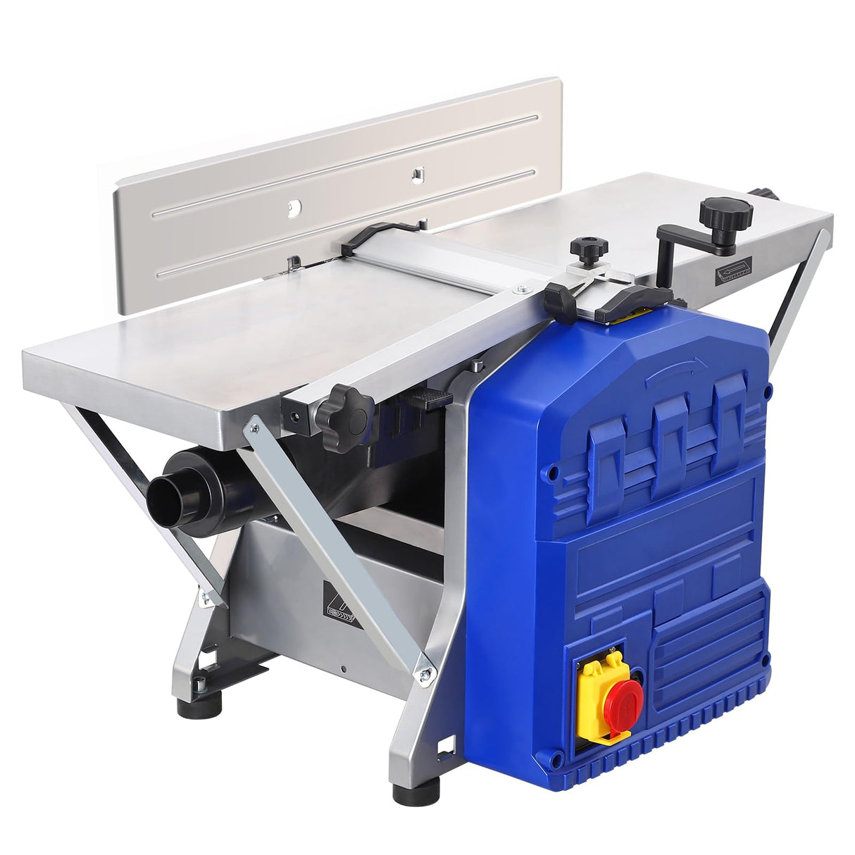 Towllmark Power Benchtop Planer, 1250W Powerful Benchtop Planer Worktable Thickness Planer with Low Noise for both Hard & Soft Wood Planing & Towallmark