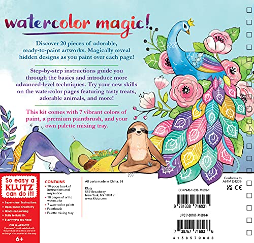 Klutz Watercolor Wonders Painting Kit Klutz