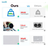 Quictent 20x40 Party Tent Heavy Duty Upgraded Galvanized Gazebo Wedding Canopy Big Tents Carport Event Shelter with Carry Bags Quictent