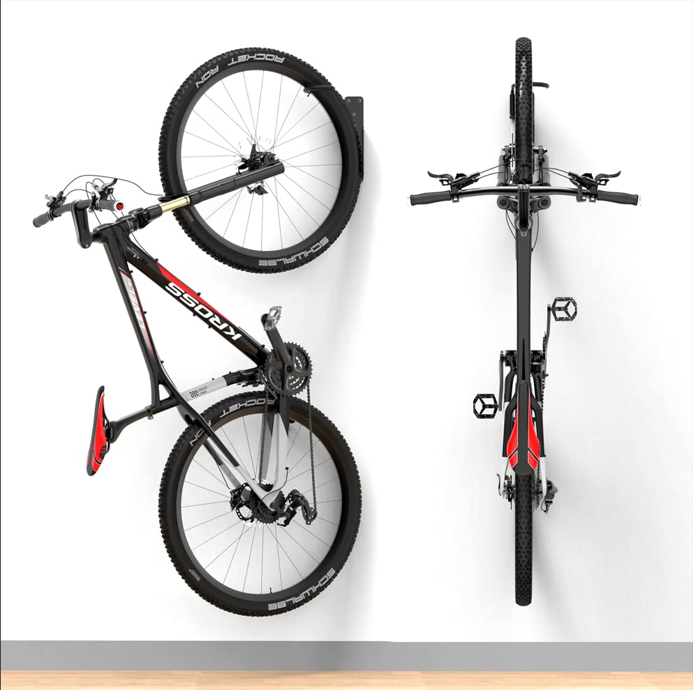 HAVEDAWN Bike Rack Garage Wall Mount, Swivel Bike Rack, Swing 90 Degrees, Vertical Bike Hanger Hook for Indoor, Bicycle Storage Rack, Space Saving HAVEDAWN