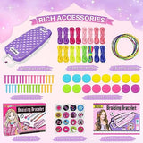 Dpai Friendship Bracelet Making Kit for Girls,DIY Arts and Crafts Toys,Jewelry String Maker Kit,The Best Birthday Gifts Ideas for Girls 6 7 8 9 10 11 Dpai