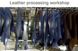 Leather Work Shop Apron with Pocket, Buckle straps, Heat & Flame-Resistant Heavy-Duty Welding Apron LahChak