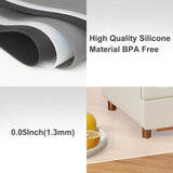 Silicone Mats for Kitchen Counter, Treerit 47.24"x 23.62" Extra Large Silicone Mat, Non-slip Heat Resistant Kitchen Counter Mat, Quartz Countertop Treerit