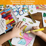 35 Premium Acrylic Paint Marker Pens, Double Pack of Both Extra Fine and Medium Tip, for Rock Painting, Mug, Ceramic, Glass, Wood, Fabric, Canvas, NAWOD