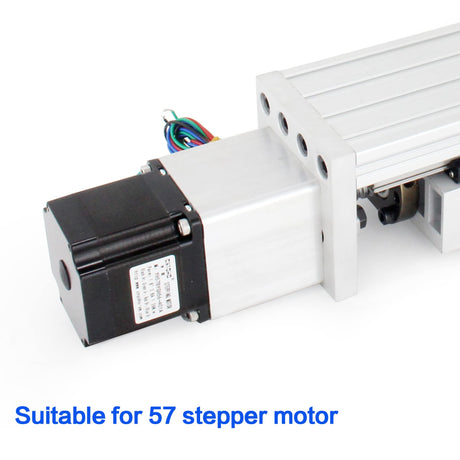 RATTMMOTOR ZBX80 200mm Stroke CNC Linear Stage Motion Actuator X Y Z Axis Linear Slide Rail Aluminum Alloy Cross Sliding Table Linear Rail Guide RATTMMOTOR