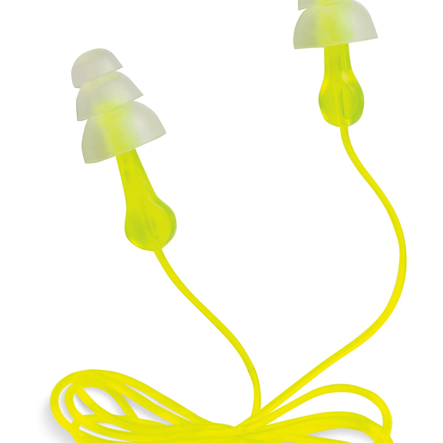 Peltor Sport Tri-Flange Corded Reusable Earplugs, 26 Db Nrr, 3-Pair Per Pack Peltor Sport