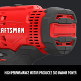 CRAFTSMAN V20 Cordless Drill/Driver Kit, 1/2 inch, Battery and Charger Included (CMCD700C1) Craftsman