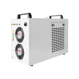 Industrial Chiller, 110V CW-5200 Industrial Water Chiller, 9L Capacity Cooling Water,0.15A-2.3A Current Recirculating Chiller for 50W to130W SDKEHUI