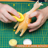 Wood Carving Kit for Beginners - Whittling kit with Giraffe - Linden Woodworking Kit for Kids, Adults - Wood Carving Stainless Steel Knife with NEWURBAN