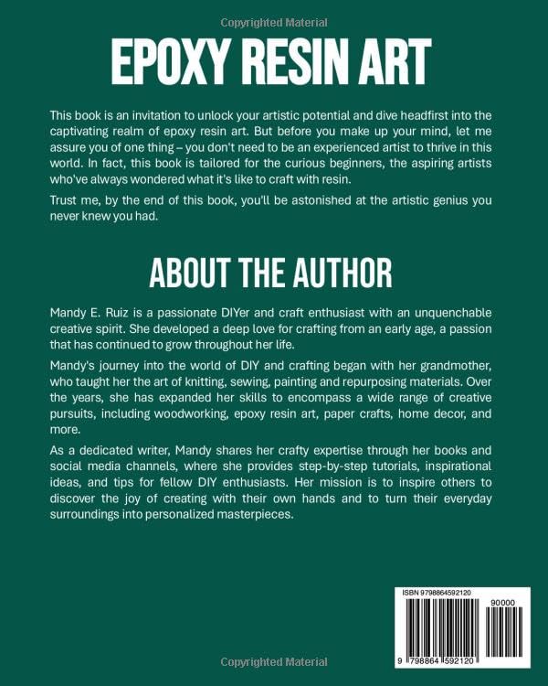 Epoxy Resin Art for Beginners: From Beginner to Business Owner – Techniques, Tips, and Simple DIY Projects for Your Creative Journey with WoodArtSupply