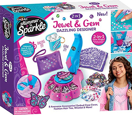 Cra-Z-Art Shimmer ’n Sparkle Jewel & Gem Dazzling Designer Cra-Z-Art