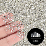 Ceya 10.6oz/ 300g Crushed Irregular Glass Silver Metallic Crystal Chips Broken Glass Glitter 2-4mm Craft Chunky Glitter for Nail Art Epoxy Resin Mold ceya