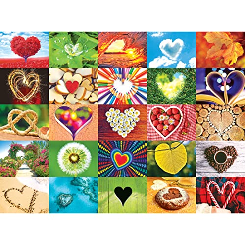 Cra-Z-Art - RoseArt - Kodak Premium Cork - Love is Everywhere - 1000 Piece Jigsaw Puzzle - WoodArtSupply