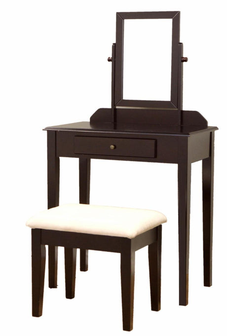 Frenchi Furniture Wood 3 Pc Vanity Set Frenchi Home Furnishing