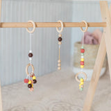 PATIKIL 40mm 1.6" Natural Wooden Rings, 15Pcs 7mm Thick Unfinished Wood Ring Wood Loop Circle for Craft Pendant DIY Jewelry Making Macrame PATIKIL