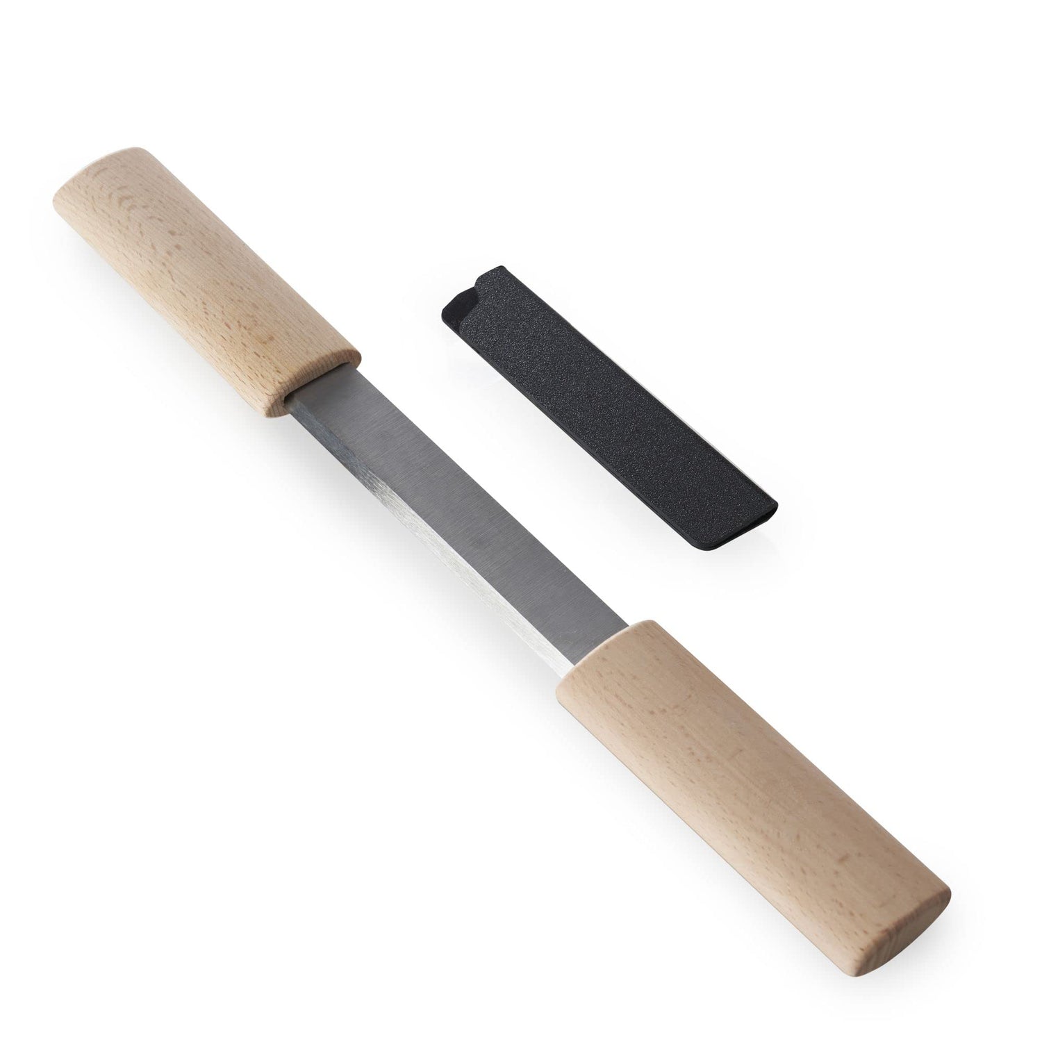 HERMIT TOOLS Wood Carving Tools with Sheath Woodworking Tool 5.1" Draw knife Wood Chisels Wood Draw Knife Woodworking Drawing Tools Fleshing Knife HERMIT TOOLS