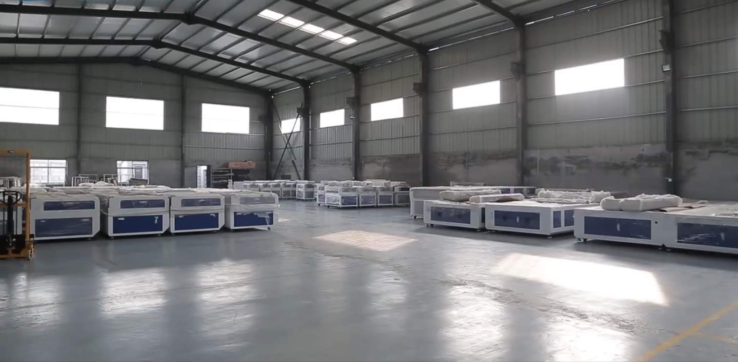 US STOCK RECI W6 150W CO2 Laser Cutter Red-Light Pointer, Auto-Focus,150W CO2 Laser Engraving Cutting Machine 51-3/16''×35-7/16'' 1300 x900mm SFX