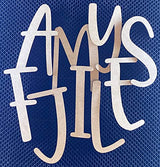 9 Inch Wooden Letter A Craft Blank, Unfinished Wood Wall Letters Decorative Cutout, Hometown Font Paintable Kids DIY Shape NEXTCraft